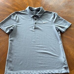Nike Men's Gray Polo Shirt